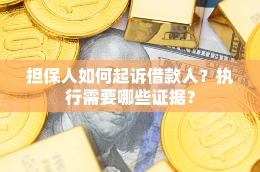 济南担保人如何起诉借款人？执行需要哪些证据？