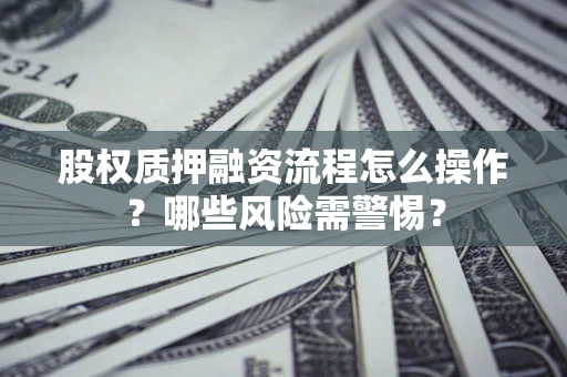 济南股权质押融资流程怎么操作？哪些风险需警惕？