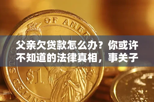 济南父亲欠贷款怎么办？你或许不知道的法律真相，事关子女未来