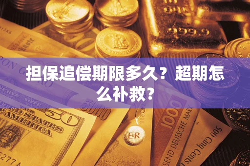 济南担保追偿期限多久？超期怎么补救？