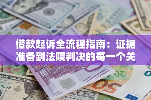 济南借款起诉全流程指南：证据准备到法院判决的每一个关键步骤